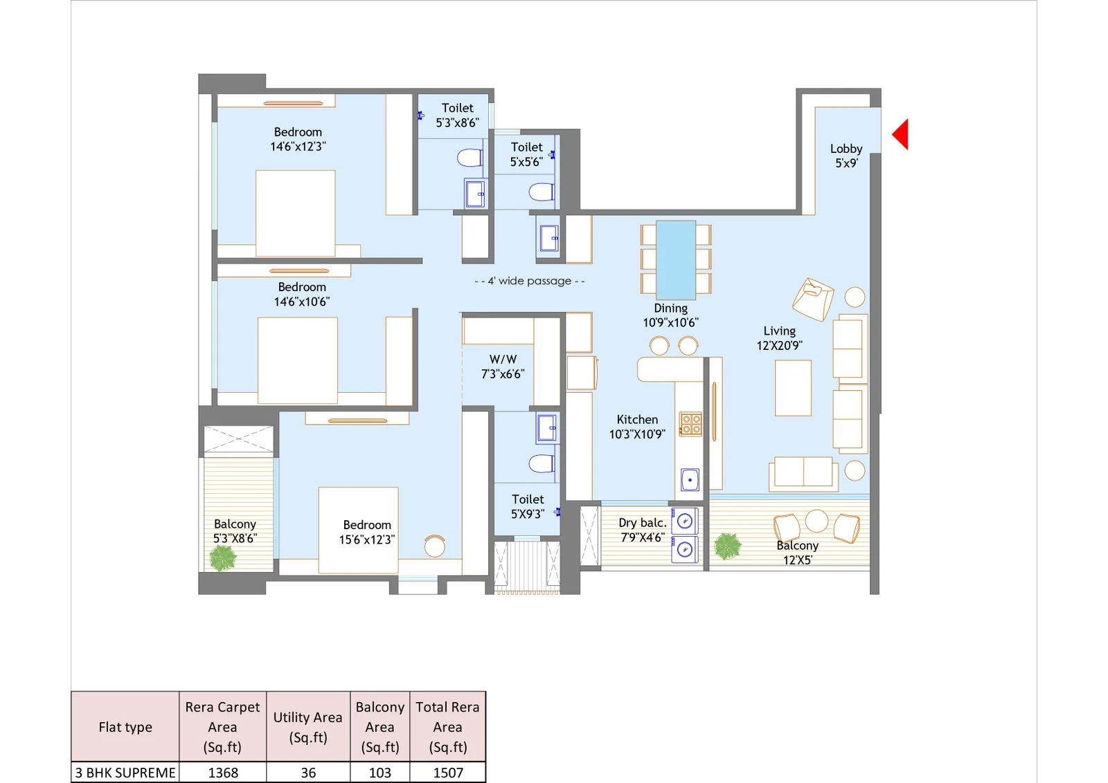 Majestique Krutarth Floor Plan