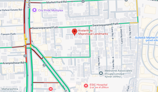 Majestique Krutarth  Location Map